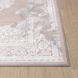 Livabliss Lustro-Vintage Beige Grey Off-White Traditional Boho Living Dining Bedroom Rug 80 X 150 Cm Easy Care, Non Shedding - thumbnail 5