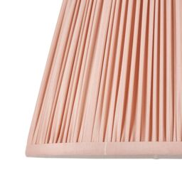 Harbour Studio Serena Blush Cotton Effect Pleated Conical Lamp Shade (D)30Cm - thumbnail 4