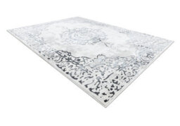 RugsX Carpet Allure 1961 Ornament, Frame - Structural, Stylish, Glamour White Grey 240X330 Cm