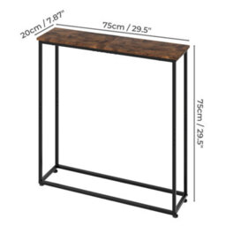 Levede Console Hall Table Slim Entryway Hallway Table Display Shelf - thumbnail 4
