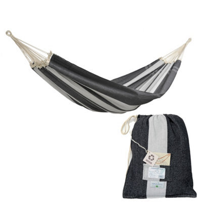 Amazonas Garden Hammock Handmade In Brazil Family Paradiso Silver - image 1