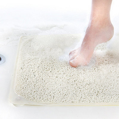 Carefree™ Non-Slip Loofah Style Shower Mat (53 X 53Cm) - image 1