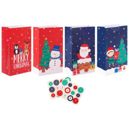 Yes-Online Diy Advent Calendar Fill Your Own Gift Bags Christmas Count Down Personalised - thumbnail 4