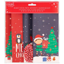 Yes-Online Diy Advent Calendar Fill Your Own Gift Bags Christmas Count Down Personalised - thumbnail 1