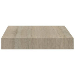 Berkfield Floating Wall Shelves 4 Pcs Oak 23X23.5X3.8 Cm Mdf - thumbnail 6