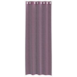 Walplus Voile Curtains With Grommets 2 Pcs Purple 140X300 Cm - thumbnail 4