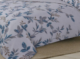 Homes & Linen Mia Printed Microfiber 4 Piece Bedding Set Duvet Cover Fitted Sheet And Pillowcases - thumbnail 4