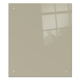 60 X 80Cm Sage Glass Kitchen Splashback Splatter Screen Pre Drilled Holes Wall Hanging Fixings Included - thumbnail 2