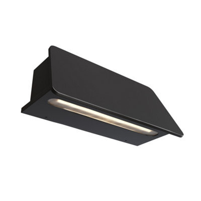 Luminosa Lighting Luminosa Trupp 20Cm Outdoor Wall Down Lamp Graphite 3000K 300Lm Ip54 - image 1