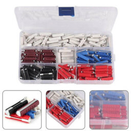 200Pcs Ceramic Continental Car Fuse Torpedo Bullet Classic Car Fuses Tool Set - thumbnail 4