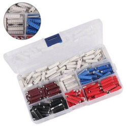 200Pcs Ceramic Continental Car Fuse Torpedo Bullet Classic Car Fuses Tool Set - thumbnail 1