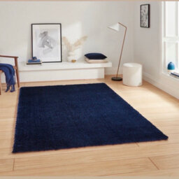 Uetian Navy Blue Dense Pile Area Rug (160X230 Cm) Soft Thick Floor Rug For Living Room Bedroom - thumbnail 7