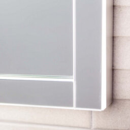 Plum&clay Mythos Led Illuminated Bathroom Mirror With Demister (H)600mm (W)800mm - thumbnail 5