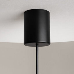 Luminosa Lighting Luminosa The Sixth Sense Modern Globe Pendant Ceiling Light Black 3000K 500Lm White Shade - thumbnail 5
