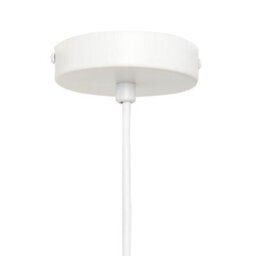 Wyld And Coco Auroralux Vintage Beige Glossy Metal Pendant Lamp With Rounded Shade, W32 X D32 X H150Cm - thumbnail 8