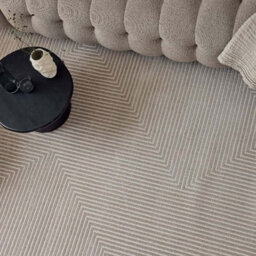 The Rugs Carmel Beige/cream Geometric Area Rug And Runner Non Shedding, Stain Resistant, Soft - thumbnail 7