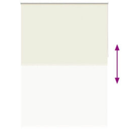Walplus Off White Blackout Roller Blind 140 X 230 Cm - Complete Mounting Kit Included - thumbnail 9