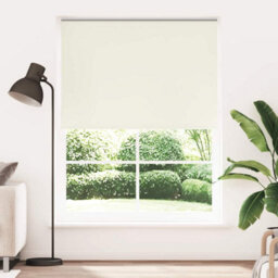 Walplus Off White Blackout Roller Blind 140 X 230 Cm - Complete Mounting Kit Included