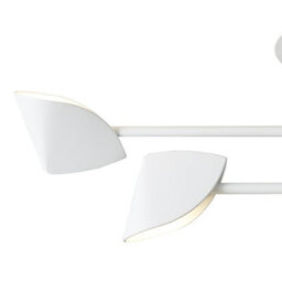 Luminosa Lighting Luminosa Capuccina Small 4 Light Semi Flush, 30W Led, 3000K, 2100Lm, White, 3Yrs Warranty - thumbnail 4