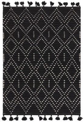 Asiatic Nepal Black Cream Diamond Rug-200Cm X 290Cm - image 1