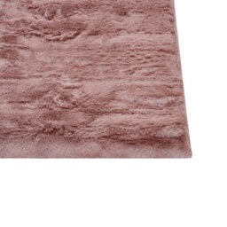 Beliani Faux Fur Rug Mirpur Pink 80 X 150 Cm - thumbnail 6