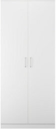 Seconique Dakota 2 Door Wardrobe - White - thumbnail 4