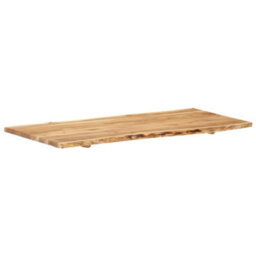 Vidaxl Table Top Solid Acacia Wood 118X(50-60)X2.5 Cm Table Tops - thumbnail 7