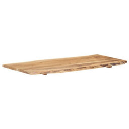 Vidaxl Table Top Solid Acacia Wood 118X(50-60)X2.5 Cm Table Tops - thumbnail 6
