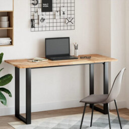 Berkfield Desk Top Untreated 120X60X2 Cm Solid Wood Acacia - thumbnail 2