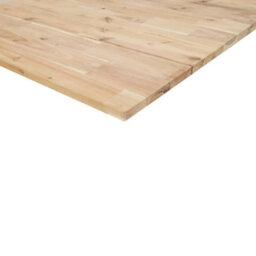 Berkfield Desk Top Untreated 120X60X2 Cm Solid Wood Acacia - thumbnail 7