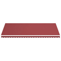 Berkfield Replacement Fabric For Awning Burgundy Red 6X3 M - thumbnail 3