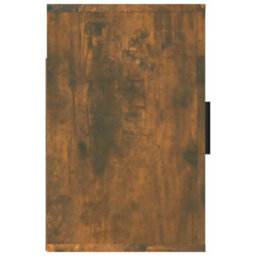 Berkfield Elegant Wall-Mounted Bedside Cabinets 2 Pcs Smoked Oak 50X30X47 Cm - thumbnail 8