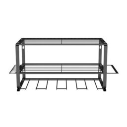 Drill Storage Cordless Drill Rack With Shelf Wall Mounted Garage Drill Holder - thumbnail 1
