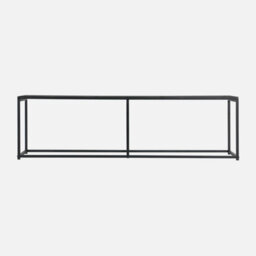 Alice's Garden Sweeek. 140Cm Urban-Style Tv Unit Metal   Industrielle Black 140X40X40 Cm - thumbnail 2