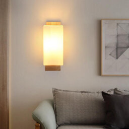 Wooden Wall Lights Indoor E27 Modern Minimalist Design Wall Lamp - thumbnail 8