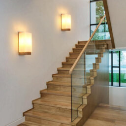 Wooden Wall Lights Indoor E27 Modern Minimalist Design Wall Lamp - thumbnail 9