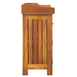 Walplus Garden Cabinet With Drawer With Storage Brown 78 X 36.5 X 78Cm - thumbnail 7