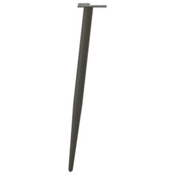 Berkfield Console Table Legs Conical Shape 4 Pcs Anthracite 72-73 Cm Steel - thumbnail 5
