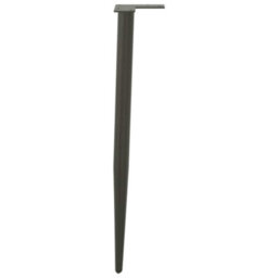 Berkfield Console Table Legs Conical Shape 4 Pcs Anthracite 72-73 Cm Steel - thumbnail 6