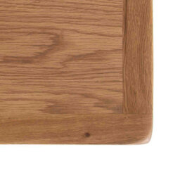 Surrey Oak Small 2 Door Cabinet - Fully Assembled By Roseland Furniture - thumbnail 9