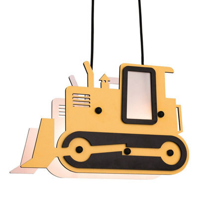 Luminosa Lighting Luminosa Bulldozer 2 Light Children Ceiling Pendant Multicolour, E14 - image 1