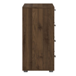 Furniture To Go Pepe Wide Chest Of 8 Drawers (4+4) In Walnut - thumbnail 4