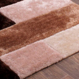 Natural Shaggy Modern Shaggy Sparkle Easy To Clean Rug For Dining Room Bed Room And Living Room-80Cm X 150Cm - thumbnail 4