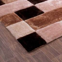 Natural Shaggy Modern Shaggy Sparkle Easy To Clean Rug For Dining Room Bed Room And Living Room-80Cm X 150Cm - thumbnail 5