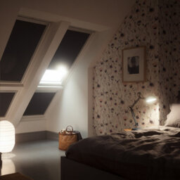 Luxtra (Dhr) Grey Blackout Roller Blind For Velux Roof Window Ck04 With Silver Side Rails - thumbnail 7