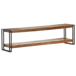 Berkfield Tv Cabinet 150X30X40 Cm Solid Reclaimed Wood - thumbnail 7