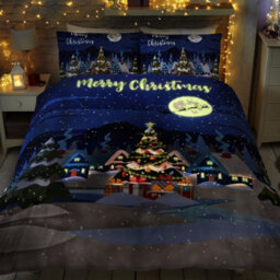 Bedlam Christmas Glow In The Dark Kids Festive Duvet Cover Set - thumbnail 2