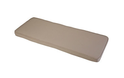 Glendale Garden & Leisure Stone 3 Seater Bench Outdoor Garden Furniture Cushion - L141 X W48 X H4 Cm - image 1
