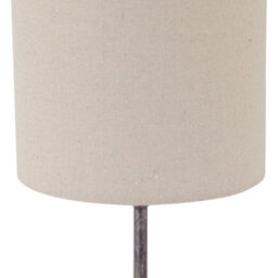 First Choice Lighting Set Of 2 Maurice - Antique Gold Mouse Table Lamps Oatmeal Linen Shade - thumbnail 3