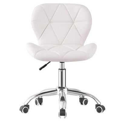 Adjustable Lift Leather Office Chair Swivel Pc Desk Chair - image 1